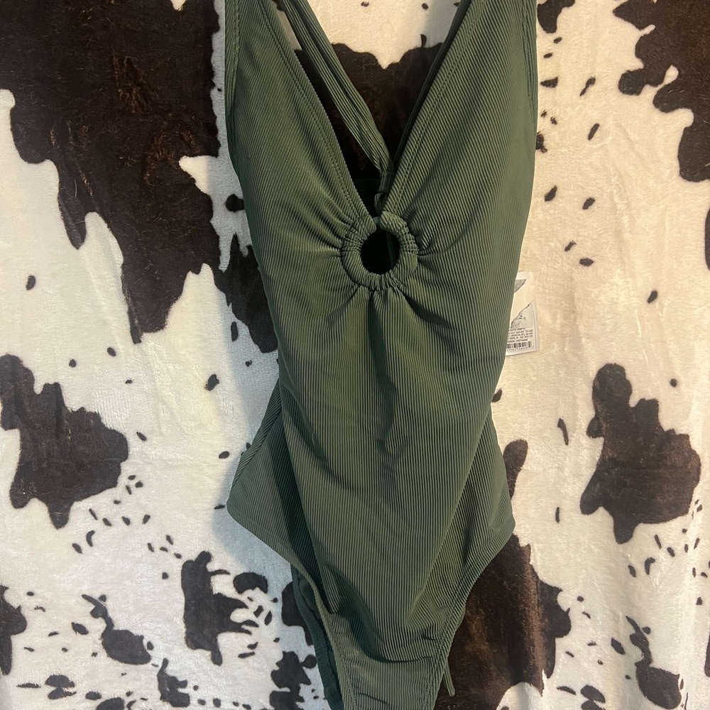 Shade & Shore Olive Swimsuit